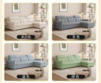 Nouveau canapé-lit moderne de luxe en forme de L canapé coulissant Come Bed Home canapé simple avec rangement pour meubles de salon