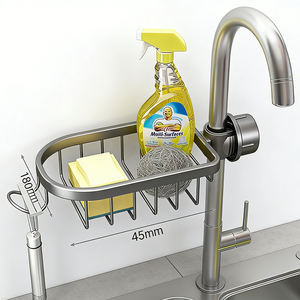 อุปกรณ์จัดเก็บอเนกประสงค์สำหรับก๊อกน้ำในครัว อ่าง<span class=keywords><strong>ล้าง</strong></span><span class=keywords><strong>จาน</strong></span> ผ้าเช็ดจาน ฟองน้ำ ตะกร้าระบายน้ำ ผ้าเช็ดมือ ผลิตโดยผู้ผลิตอุปกรณ์อเนกประสงค์ - Product Image 6