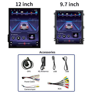9,7 "/12" vertikaler Bildschirm Auto Multimedia DVD-<span class=keywords><strong>Player</strong></span> BT WIFI FM AM DSP Universal Autoradio Navigation - Product Image 6