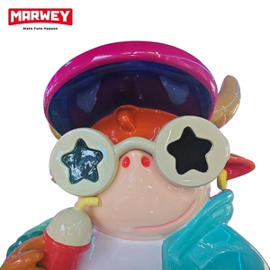 Marwey Fournisseur One Stop Vente en gros Animal Cartoon personnalisé Niudoudou Statue Sculpture à l'entrée de <span class=keywords><strong>la</strong></span> salle de jeux - Product Image 5