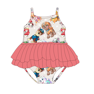 कस्टम मुद्रित बच्चों को स्विमसूट के साथ स्नान सूट के साथ स्नान सूट विभिन्न शैलियों के बेबी स्विमसूट - Product Image 2