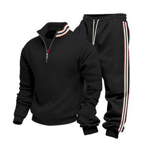 Conjunto <span class=keywords><strong>de</strong></span> Ropa Deportiva <span class=keywords><strong>de</strong></span> 2 Piezas para Hombre, Sudadera y Pantalones Casuales <span class=keywords><strong>de</strong></span> <span class=keywords><strong>Marca</strong></span> <span class=keywords><strong>de</strong></span> Moda para Otoño e Invierno - Product Image 6