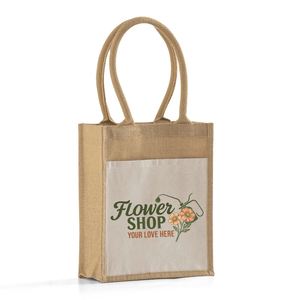 Sac fourre-tout en toile de jute personnalisé pour la fête du Juneteenth, facile à imprimer, idéal pour les cadeaux, vente en gros - Product Image 2