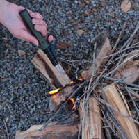 Briquet portable à flamme réglable, accessoire de camping, torche de barbecue, torche de pique-nique, briquet coupe-vent d'extérieur, dispositif d'allumage pour la randonnée