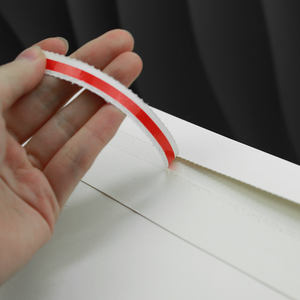 Оптовая продажа, конверт для документов с печатным логотипом, для доставки, специальные бумажные упаковочные пакеты, картонные полиэтиленовые пакеты - Product Image 4