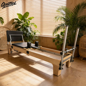 Reformer de Pilates Comercial de Madera de Arce con Resortes de Alta Elasticidad para Estudios de Fitness Profesionales - Product Image 4