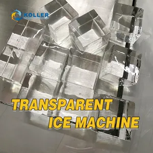 Máquina de hielo de bloque transparente Koller TB01 fabricante de esferas de hielo transparente fabricante de bolas de hielo puro