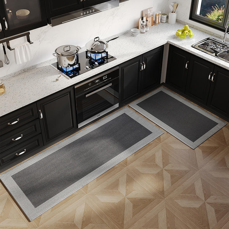 Tapete de cocina dorado - Midnight Recurve