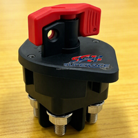 Interrupteur de déconnexion de batterie maître 500A 48V 4 pôles DPST IP67/IP69K, double pôle, robuste, 880175