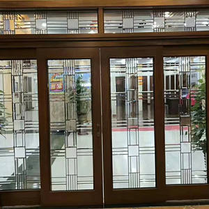 تصميم جديد من الصين للزجاج الملون الممشطوف 6: 5 سعر النافذة - Product Image 5