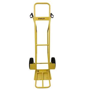 Chariot utilitaire portable pliable et polyvalent en acier, chariot à plateforme 2 en 1, chariot manuel à roulettes - Product Image 3