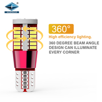 BJ Super Bright 3014 57SMD Auto breite Licht W5W T10 LED Glühbirne 12V LED T10 Canbus Universal Autozubehör 12 Monate 12V ~ 24V