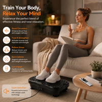 Vente en gros de plates-formes de vibration verticale OEM ODM en ABS de haute qualité pour appareil de musculation corporelle co