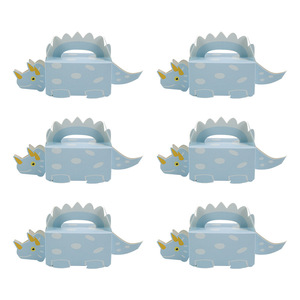 Cross-Border trăng tròn kẹo carton khủng long sáng tạo hộp vuông thư mục Hộp quà tặng giấy tráng biến mất có thể tái chế bán buôn - Product Image 4