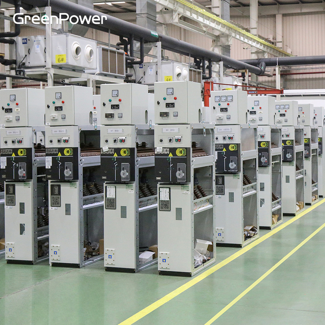 RMU Ring Main Unit Electrical Panel 12/24kV 11kV High Medium Voltage Gas Insulated SF6 Free Switchgear for Power Distribution
