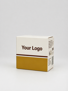 Professional 10-Vial Peptide Folding Box Gold Band Clinical Edition White Cardboard <b>Packaging</b> for 2ml 3ml Empty Glass Vials - Product Image 4