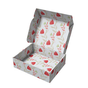 Boîte d'expédition en carton ondulé personnalisée en gros, boîte d'emballage pliable avec logo - Product Image 5