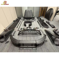 Kit de carrosserie en fibre de carbone forgé de style MSY pour Mercedes Benz Classe G W465 G63 G500 G580 2025 Spoiler Fender Flare Bonnet Grille