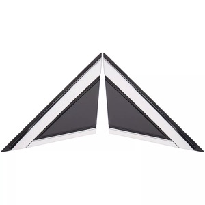 Triangular Trim <b>Strips</b> For Cadillac Rearview Mirrors 22774041 22774040 <b>Plastic</b> Full Set - Product Image 4