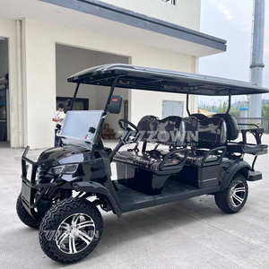 Elegante Carro de Golf Eléctrico Todoterreno Azul para 2 Personas, para Recreación Personal al Aire Libre - Product Image 3