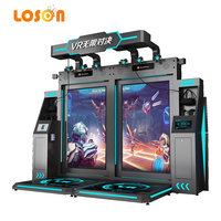 Simulateur de lunettes 3d Station de jeu VR Attraction Réalité virtuelle Plate-forme de marche VR pour parc à thème