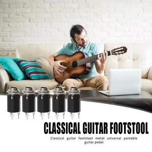 Spine di uscita Stereo per chitarra resistente solide 5 pezzi per chitarra EQ presa <span class=keywords><strong>Jack</strong></span> 6.35mm <span class=keywords><strong>Jack</strong></span> Stereo presa presa di uscita femmina - Product Image 3