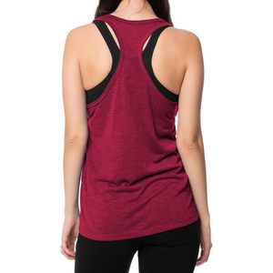 FOXA Women's <b>Racer</b> <b>Back</b> Tank <b>Tops</b> Burnout Slub Active Workout Multi Color Pack Breathable Knitted Spandex Polyester - Product Image 3