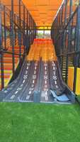 Solution FEC personnalisée tout-en-un, équipement de parc d'attractions pour enfants en plein air, grand ensemble de jeux intégré