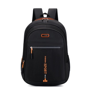 Nouveau sac à dos pour homme transfrontalier, grande capacité, design minimaliste, compatible ordinateur portable 16 pouces, en polyester, avec bretelles courbées - Product Image 1