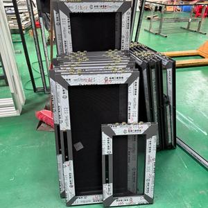 Fenêtre <span class=keywords><strong>coulissante</strong></span> moderne en alliage d'aluminium, double vitrage, pour projets résidentiels et commerciaux - Product Image 6