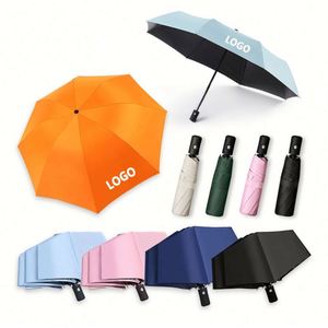 Promotional Folding <b>Windproof</b> Rain Parapluies <b>Umbrella</b> with Logo Custom Adults Travel Automatic Advertising <b>Umbrellas</b> - Product Image 6