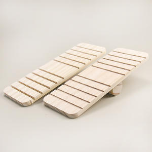 햄스터 나무 균형 보드 작은 애완 동물 황금 곰 나무 장난감 세트 균형 보드 제조 업체 도매 - Product Image 4