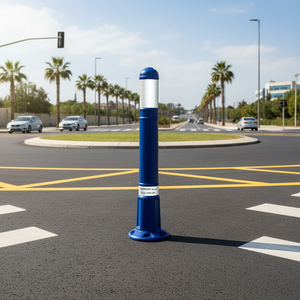 Bolardo de Señalización en Azul, 80x9.0 cm, Material PE, Grado Ingeniería, Reflectante, Marca Ileritraffic, Modelo 22035 UB R - Product Image 3