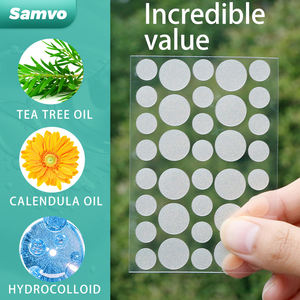 Patchs Hydrocolloïdes Coréens Mignons Points Anti-Boutons Ingrédients Végans Acide Salicylique Centella Aloe Vera PE Traitements Efficaces Contre l'Acné - Product Image 6