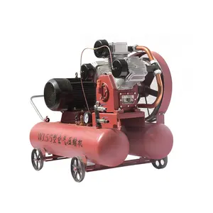 SHARPOWER gool mining tools w-3.5/5 s1115 diesel engine 18.5kw electric motor power belt driven air compressor for sale