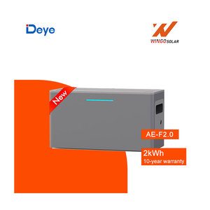 Новый Deye низкое напряжение 2000Wh литиевая батарея LiFePO4 AE-F2.0 LFP модуль батареи до 10kWh 10-летняя гарантия - Product Image 1