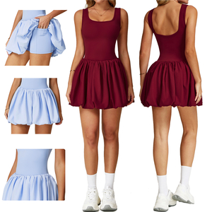 Vêtements de sport pour femmes OEM, vêtements de sport, soutien-gorge de sport, veste, jupe de tennis, jupe de golf, leggings de yoga, pantalon évasé, ensemble de shorts de cycliste, ensemble de fitness pour la salle de sport - Product Image 1