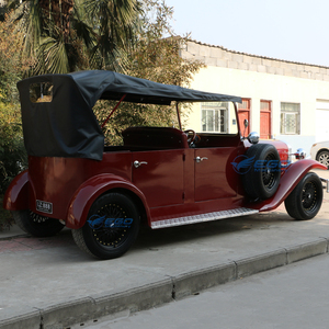 Venta Directa de Fábrica de Autos Clásicos, Auto Eléctrico Antiguo Personalizado de 5 Asientos, 1 Año de Garantía, Súper Genial para Bodas y Fiestas Vintage - Product Image 5