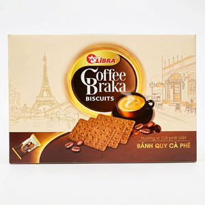 Galletas de Café para la Hora del Té en la Oficina, Bocaditos Crujientes de Espresso, 360g, Marca Privada, Fábrica OEM ODM Vietnam - Product Image 1