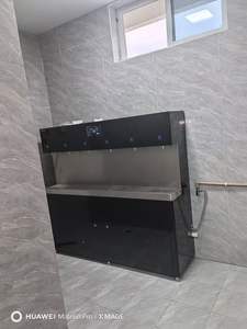 เครื่องกรองน้ำระบบ Reverse Osmosis สแตนเลส แบบเติมน้ำด้านล่าง พร้อมระบบจ่ายน้ำร้อนและน้ำเย็น สำหรับโรงงาน ใช้งานกลางแจ้ง โรงแรม โรงเรียน - Product Image 4