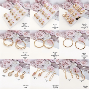 250330 <strong>Earrings</strong> XUPING Whosale Card 18K <strong>Gold</strong> Plated Women <strong>Dangle</strong> Huggie <strong>Earrings</strong> Fashion Hoop <strong>Earrings</strong> - Product Image 6