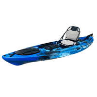 Real Young 10 ft Dace pro personne seule pour le surf bateau de pêche voyage en plastique Roto casting bateau bateau à aubes kayak
