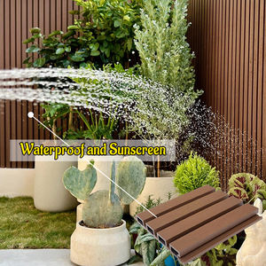 Pannello Decorativo da Esterno in WPC, Rivestimento Scanalato per Pareti Esterne, Rivestimento in Legno per Facciate - Product Image 2