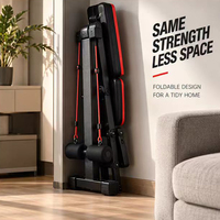 Banc de musculation tout-en-un réglable 130 cm avec cadre en acier robuste pour la maison, équipement de fitness, logo personnalisé, fournisseur OEM