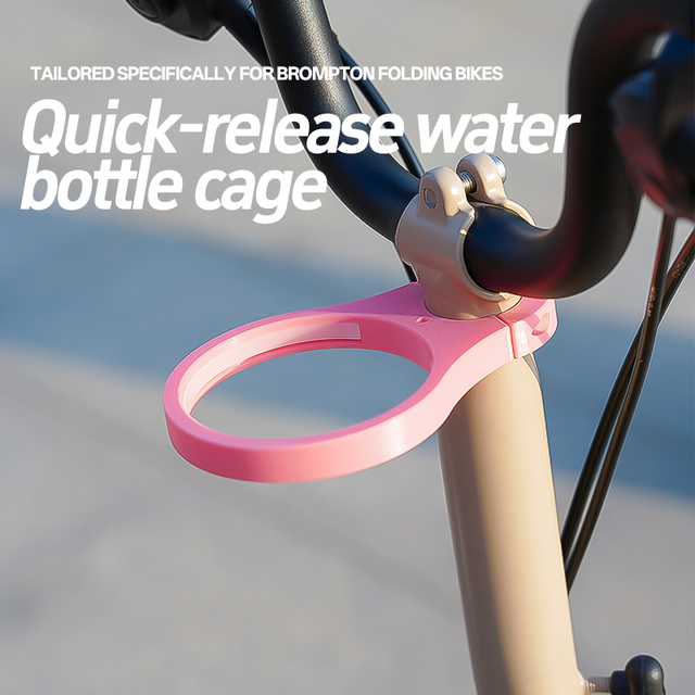 3D Printer Scooter Bottle Holder Ultralight Portable Bus Subway Coffee Holder Durable Folding Bike Milk Tea Mount Bike Accessory