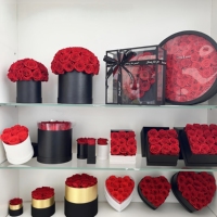 Rose éternelle à prix d'usine, cadeau pour petite amie, Noël, Nouvel An, Fête des Mères et Saint-Valentin, Anniversaires, Cadeaux de Thanksgiving