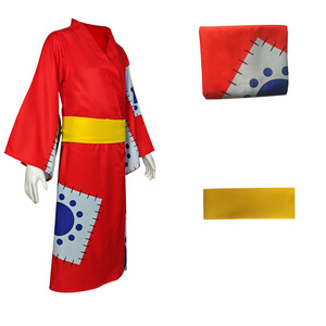 <span class=keywords><strong>Disfraz</strong></span> de <span class=keywords><strong>Luffy</strong></span>, Conjunto de Ropa de Cosplay, Sombrero de Paja, Zapatos, <span class=keywords><strong>Disfraz</strong></span> de Halloween - Product Image 5