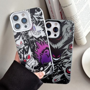 เคสโทรศัพท์ลายการ์ตูนน่ารัก พิมพ์ลาย UV เท่ๆ สำหรับ iPhone 11 12 13pro 16 17 pro max  รับออกแบบ OEM ฝาหลัง - Product Image 1