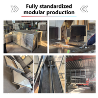 Kits de Maisons Préfabriquées en Forme de A Détachables et Modulaires, d'Apparence Bois, pour Hôtels, Complexes Hôteliers et Usage Commercial