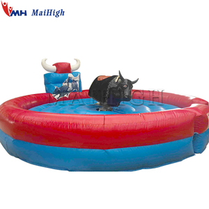 Alfombrillas de colores opcionales gratis <span class=keywords><strong>Juegos</strong></span> deportivos inflables Precio mecánico Rodeo Bull - Product Image 1